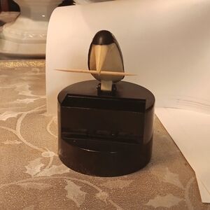 1960s Bakelite Toucan Penguin Bird Toothpick Dispenser Kitchy